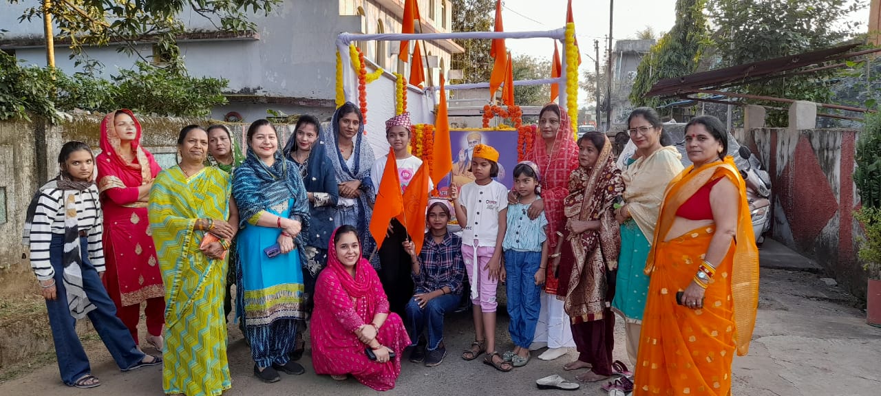 बचेली, जिला दंतेवाड़ा (छत्तीसगढ़): नगर कीर्तन, निशान सेवा और लंगर का आयोजन श्रद्धा और उत्साह के साथ सम्पन्न