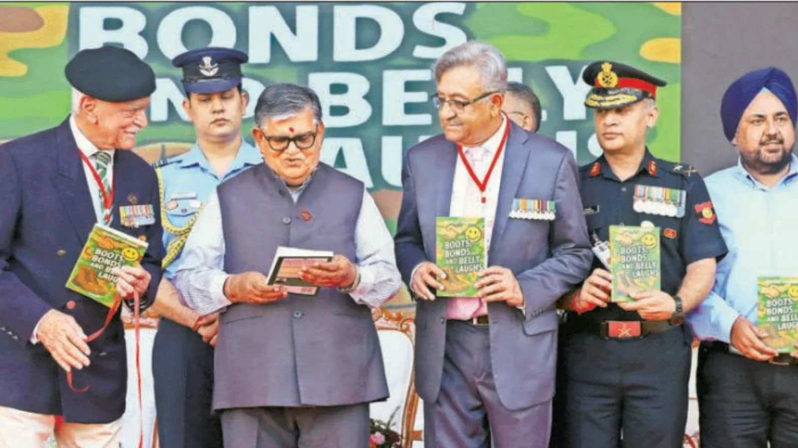 Military lit festival book launch